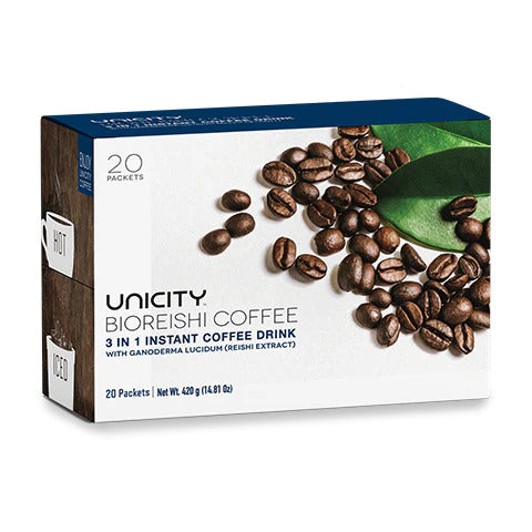 Unicity - Café BioReishi - Café Instantané 3 en 1