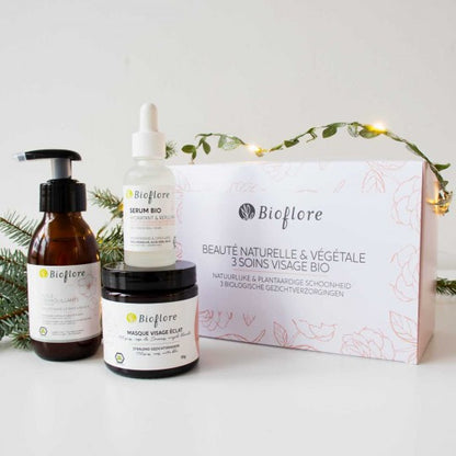 Bioflore - Natural and plant-based beauty box - 3 organic facial treatments